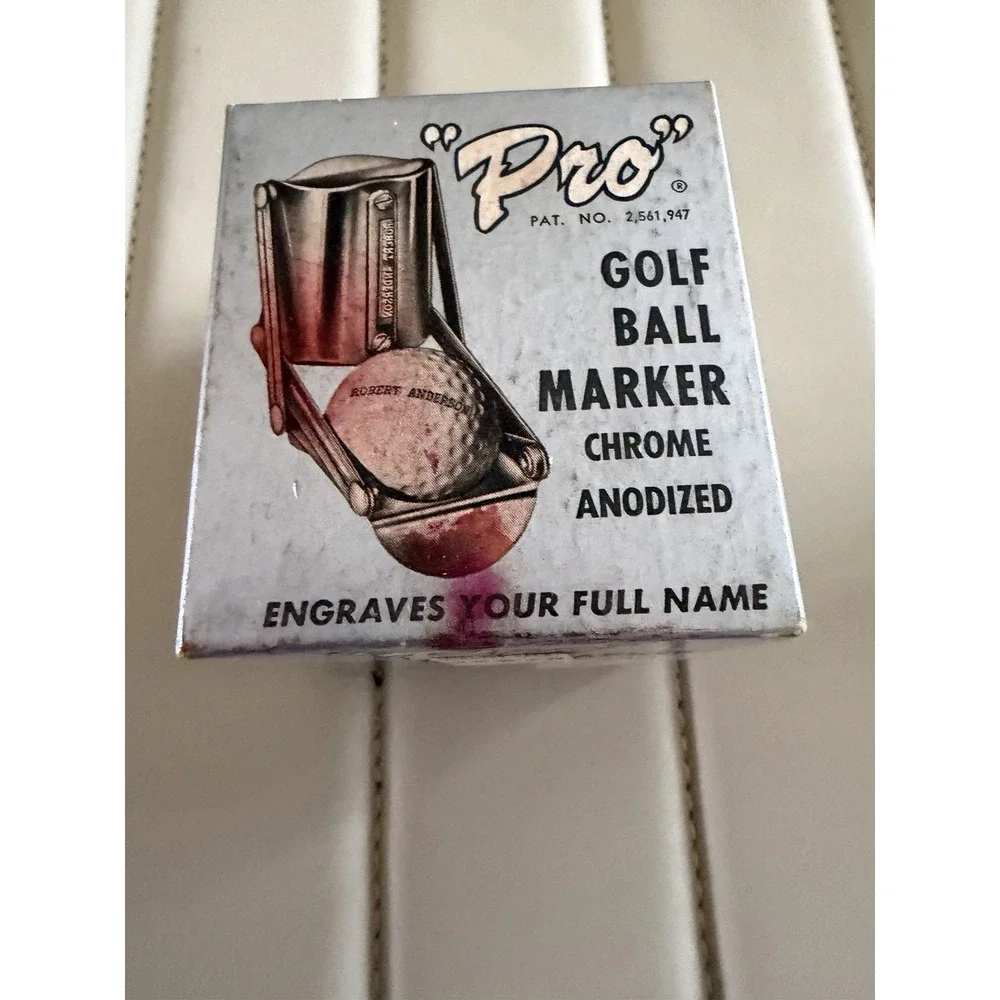 Pro Golf Ball Marker No. 4800 in Original Box